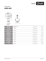 Danfoss AME 685 Instrukcja obsługi