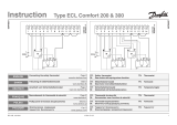 Danfoss ECL Comfort 200 & 300 Instrukcja obsługi