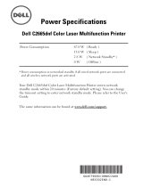 Dell C2665dnf Color Laser Printer Instrukcja obsługi