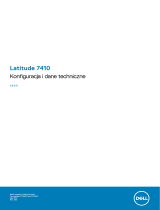 Dell Latitude 7410 Instrukcja obsługi
