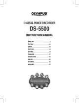 Olympus DS 5500 Instrukcja obsługi