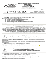 Pulsar AWO214 Instrukcja obsługi