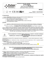 Pulsar AWO220 Instrukcja obsługi