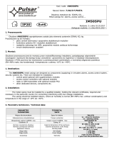 Pulsar AWO505PU Instrukcja obsługi