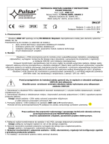 Pulsar AWO137 Instrukcja obsługi