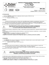 Pulsar AWO351 Instrukcja obsługi