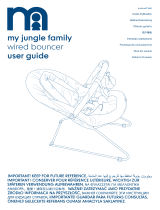 mothercare My Jungle Family Wired Bouncer instrukcja