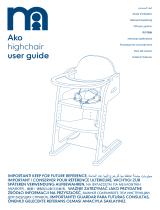 mothercare Ako Highchair Instrukcja obsługi