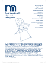 mothercare Fruit Salad ABC Highchair instrukcja