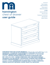 mothercare Hannington Chest Of Drawer instrukcja