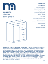 mothercare Sorrento Dresser instrukcja