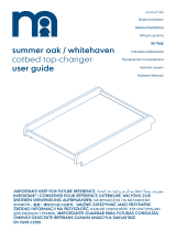 mothercare Summer Oak Whitehaven Cot Bed Top Changer instrukcja