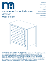 mothercare Summer Oak Whitehaven Dresser instrukcja