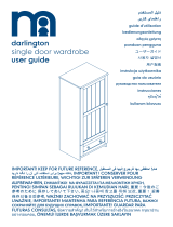 mothercare Darlington Single Door Wardrobe instrukcja