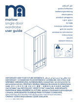 mothercare Marlow Single Door Wardrobe instrukcja