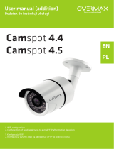 Overmax Camspot 4.4 – Wi-Fi/detekcja ruchu Instrukcja obsługi