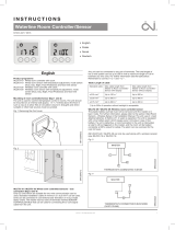 OJ Electronics WLCT3 Instrukcja obsługi