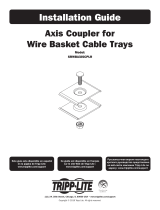 Tripp Lite Wire Basket Cable Trays Instrukcja instalacji