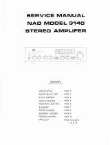 NAD 3140 Instrukcja obsługi