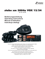 stabo xm 3004e VOX 12/24 Instrukcja obsługi
