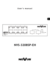 Novus NVS-3208SP-EH Instrukcja obsługi
