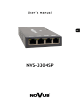 Novus NVS-3304SP Instrukcja obsługi