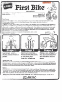Hasbro First Bike Instrukcja obsługi