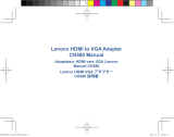 Lenovo CH580 Instrukcja obsługi