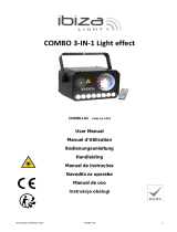 Ibiza Light & Sound COMBI-LAS Instrukcja obsługi