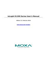 Moxa ioLogik R1200 Series Instrukcja obsługi