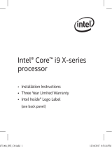 Intel BX80673I99820X Instrukcja obsługi