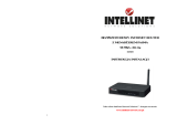 Intellinet Network Solutions Wireless G Broadband VPN Router Instrukcja obsługi