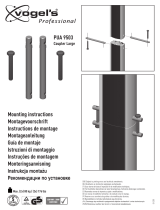 Vogel's PUA 9503 Pole coupler for PUC 25xx poles  Instrukcja obsługi