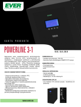 Ever Poweline 31 - 10kVa/7kW Instrukcja obsługi