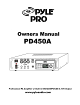 PYLE Audio PD450A Instrukcja obsługi