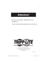 Tripp Lite BP12V82 Instrukcja obsługi