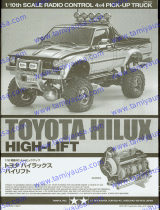 Tamiya Toyota Hilux High Lift Instrukcja obsługi