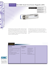 SMC TigerAccess™ SFP Gigabit Transceiver Karta katalogowa