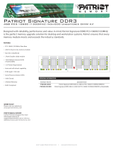 Patriot Memory PSD34G1333K Karta katalogowa