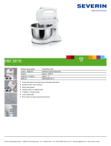 SEVERIN HM3816 Karta katalogowa