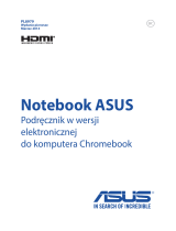 Asus Chromebook C200 Instrukcja obsługi