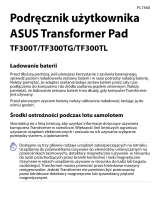 Asus Transformer Pad (TF300T) Instrukcja obsługi