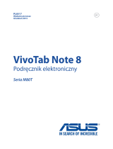 Asus VivoTab Note 8 (M80TA) Instrukcja obsługi