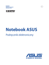 Asus Zenbook NX500 Instrukcja obsługi