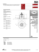 Cooper Lighting MLV2038 Instrukcja obsługi