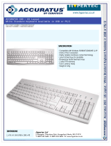Hypertec Accuratus KYBAC260-USBBLKUSHY Instrukcja obsługi
