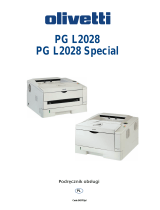Olivetti PG L2028 and PG L2028 Special Instrukcja obsługi