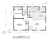 Silvercrest Model BD-02 Floor Plan