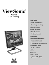 ViewSonic VX710 Instrukcja obsługi