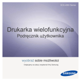 Samsung Samsung SCX-4315 Laser Multifunction Printer series Instrukcja obsługi